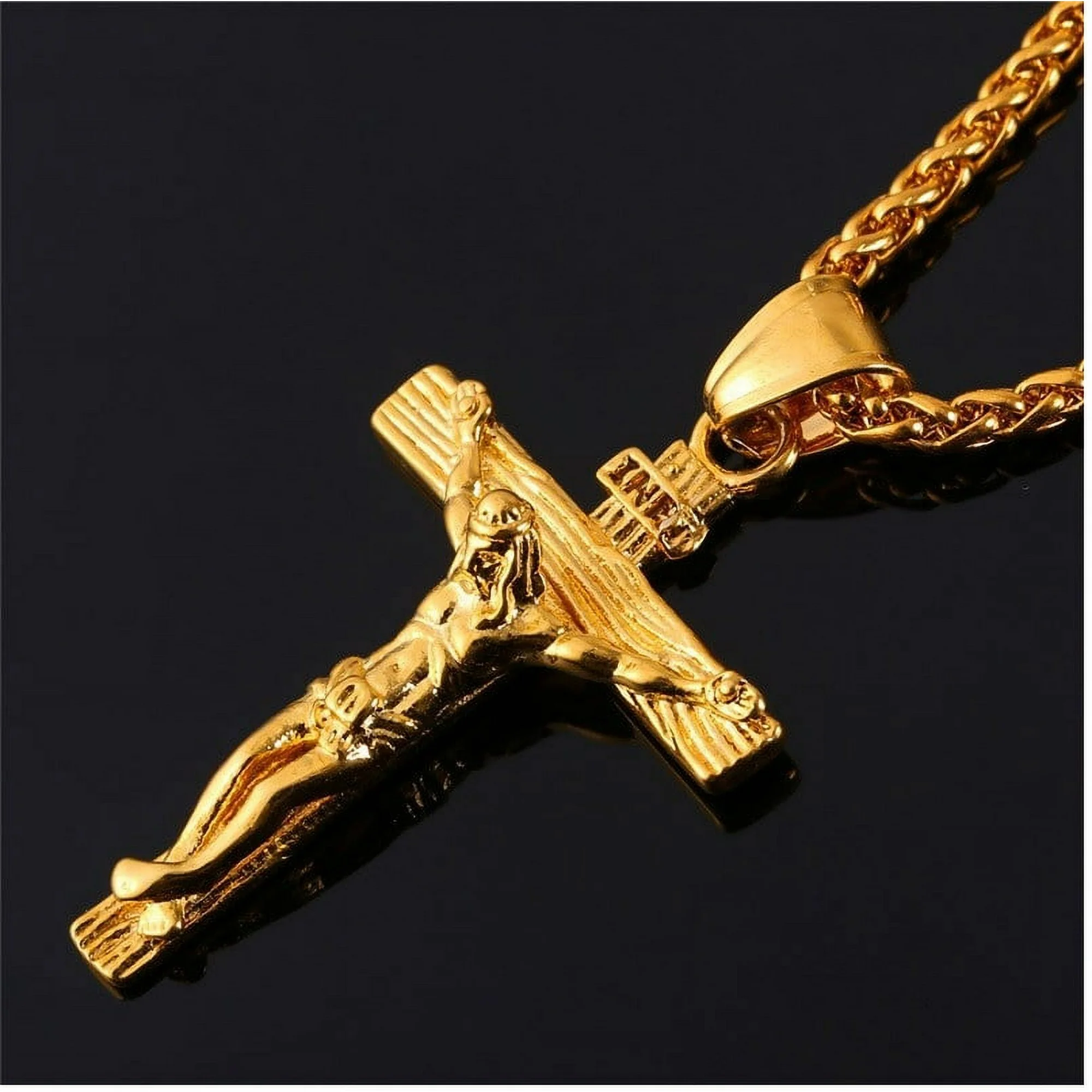 INRI Crucifix Pendant - Image 4